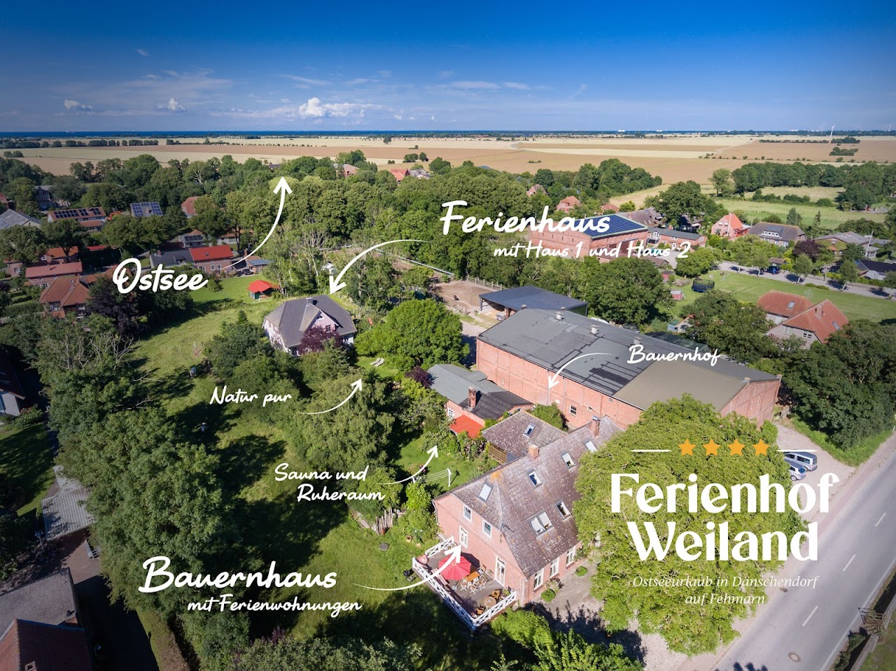 Bauernhof Weiland - Ferienhof auf Fehmarn